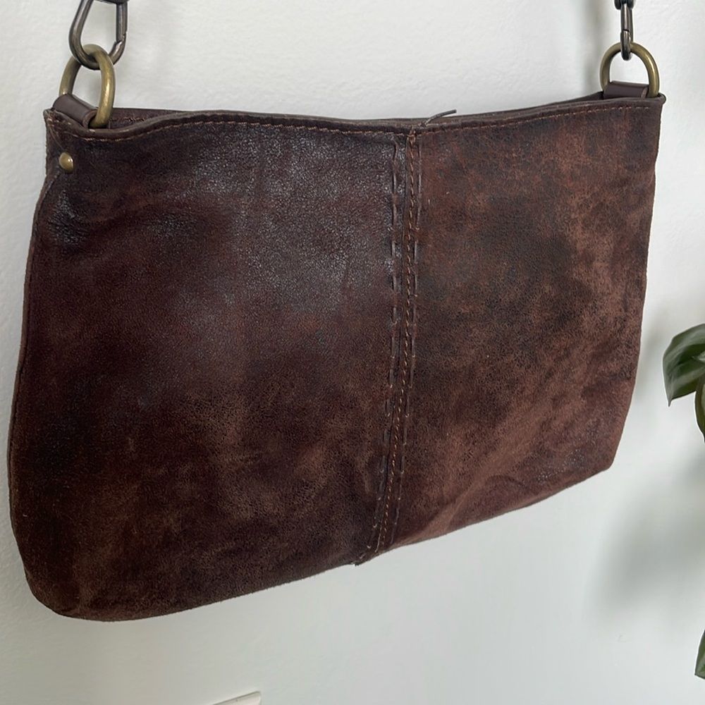 Vintage VIN BAKER LEATHER BAG Made in USA